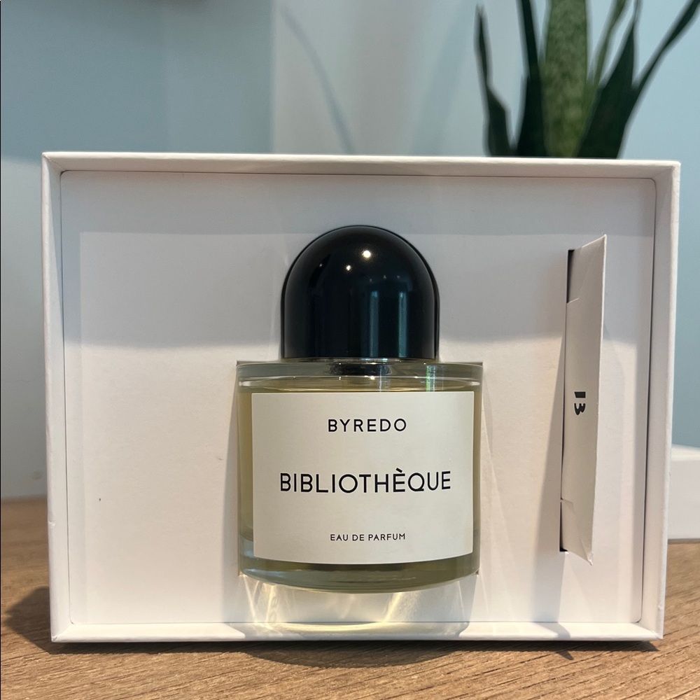 Byredo Bibliothèque Perfume with Black Cap . Brand new